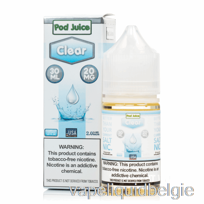 Vape België Helder - Peulensap - 30ml 20mg